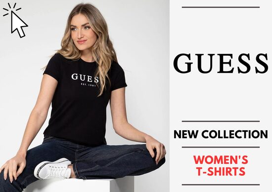 GUESS WOMEN'S T-SHIRT IN SIZE RANGE FROM 11€ / PIECE